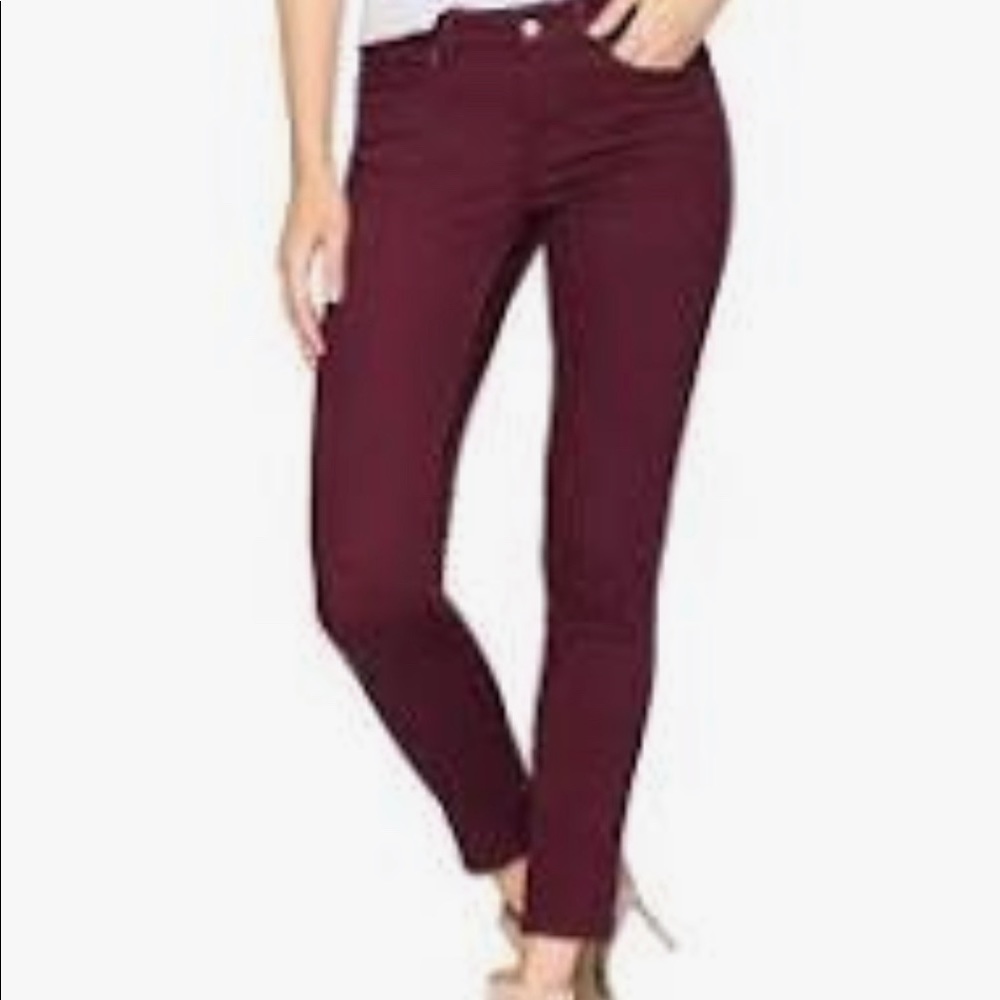 Ivanka Trump mid rise skinny ankle jeans size 4
